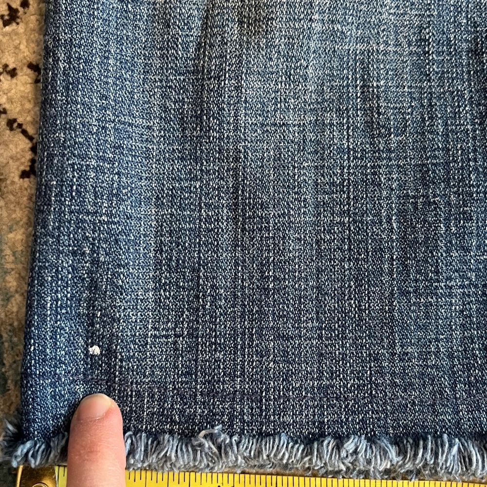 Levi’s Blue Straight 505 Cut-off Capri Jeans - Picture 8 of 15